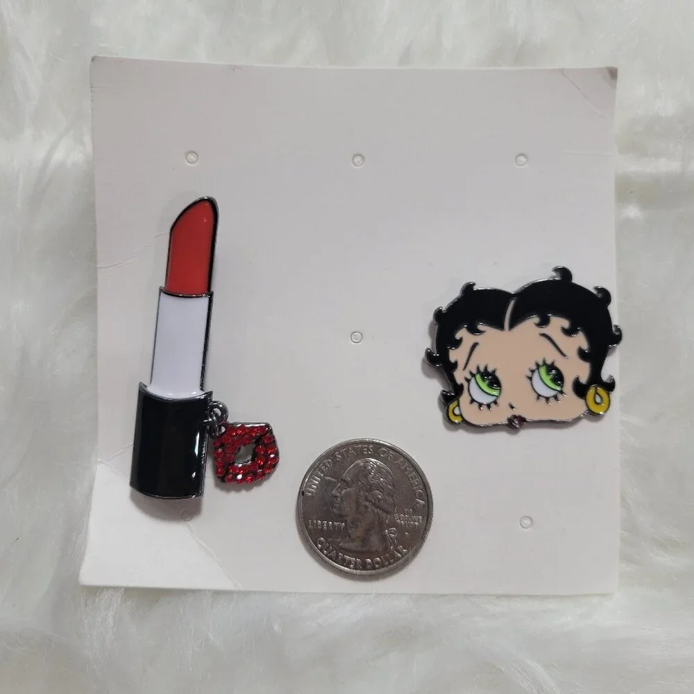 Betty Boop Pin Set